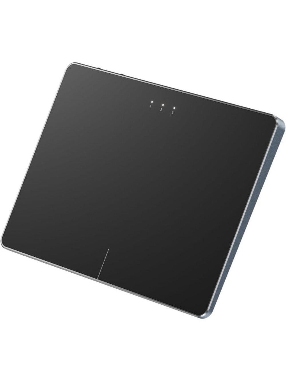 Bluetooth Trackpad for Windows 11/10 - Sleek Grey Black Design, Multi-Touch